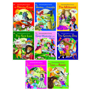 Mini Size Interesting Moral Stories Set of 8 Books Paperback
