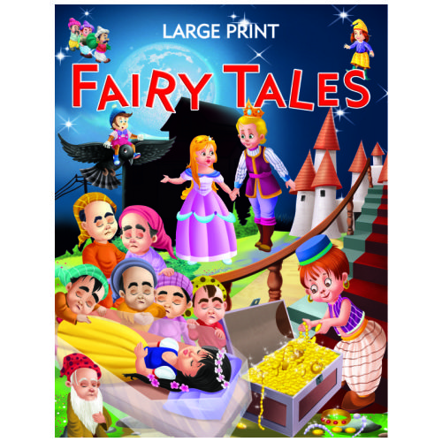 Large Print Fairy Tales Hard Cover